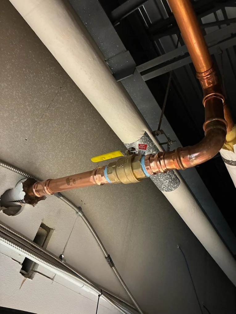 Real plumbing work 11